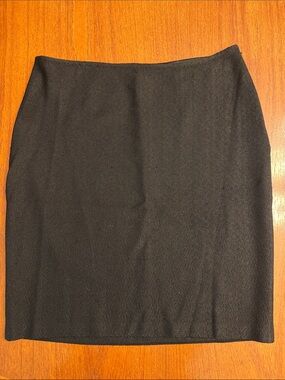 St. John Black Pencil Skirt